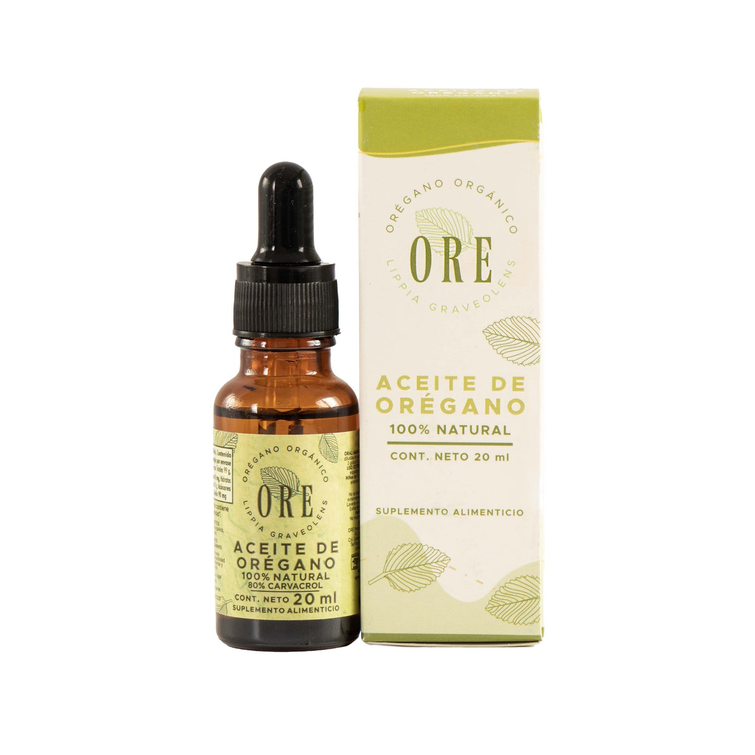 ACEITE DE ORÉGANO ORGANICO ORE 20 ML