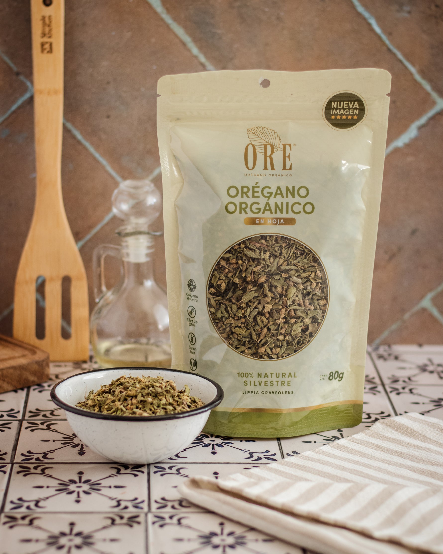 Orégano Orgánico en Hoja / 80 gr.
