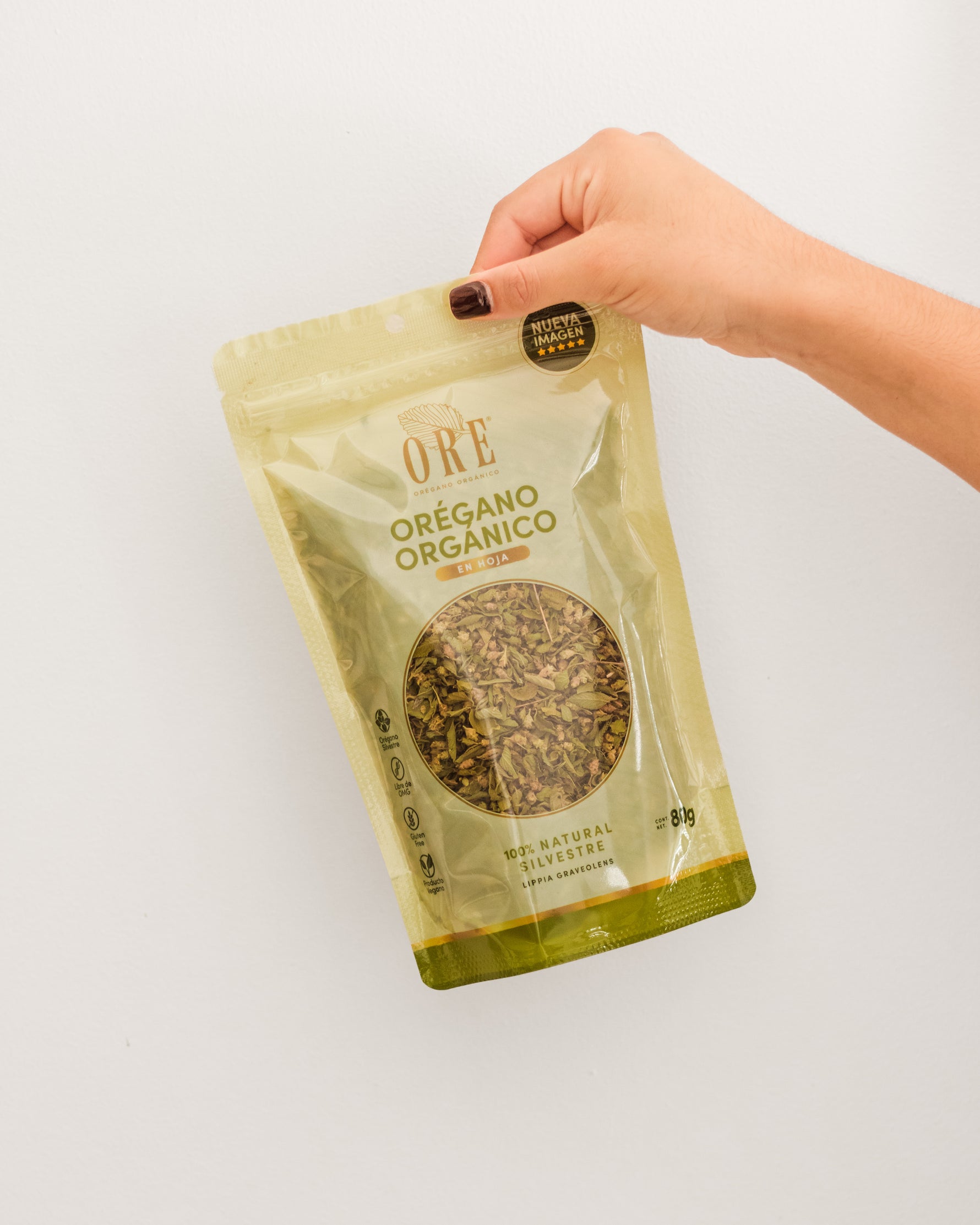 Orégano Orgánico en Hoja / 80 gr.