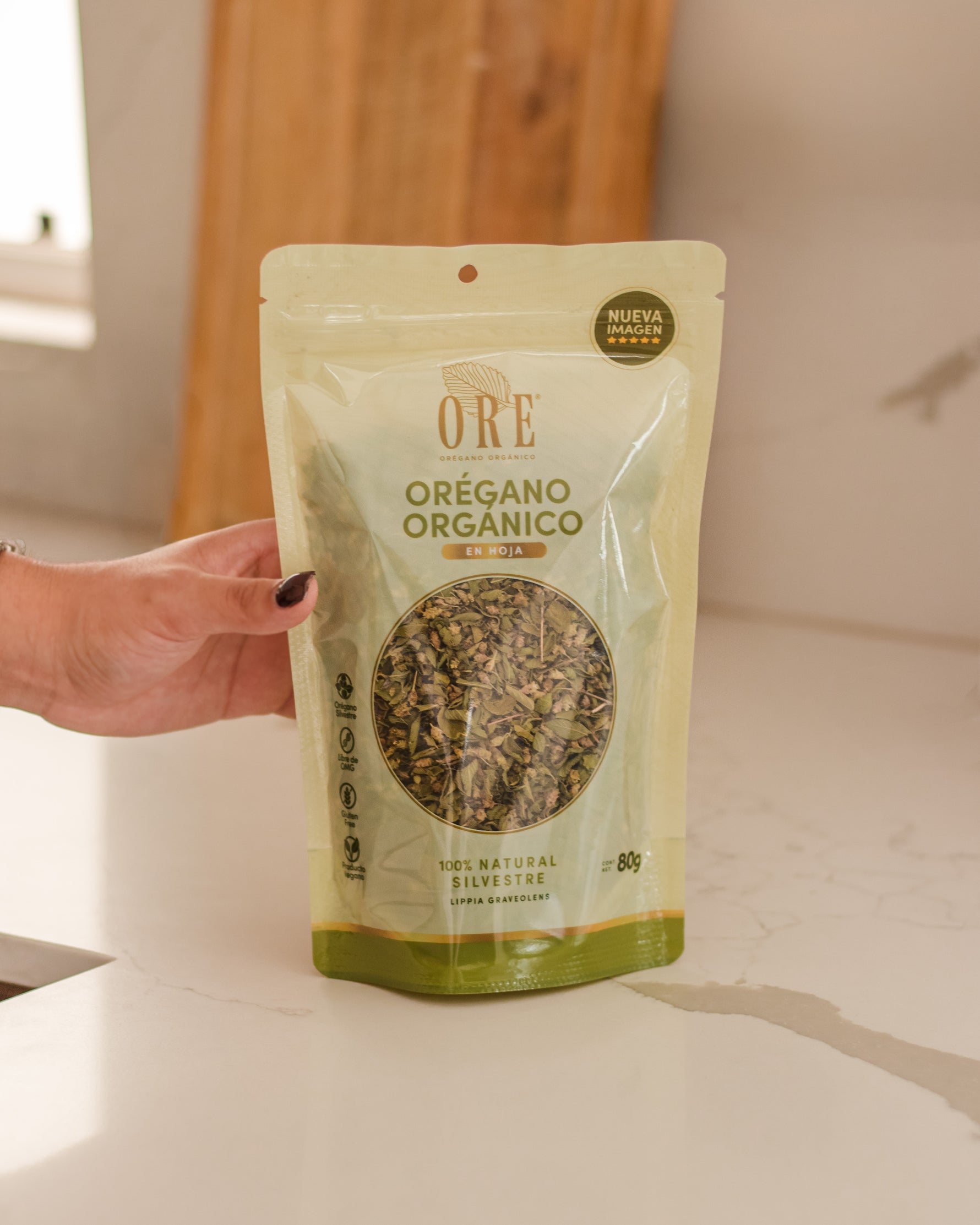 Orégano Orgánico en Hoja / 80 gr.