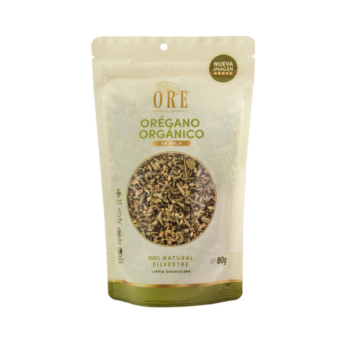 Orégano Orgánico en Hoja / 80 gr.