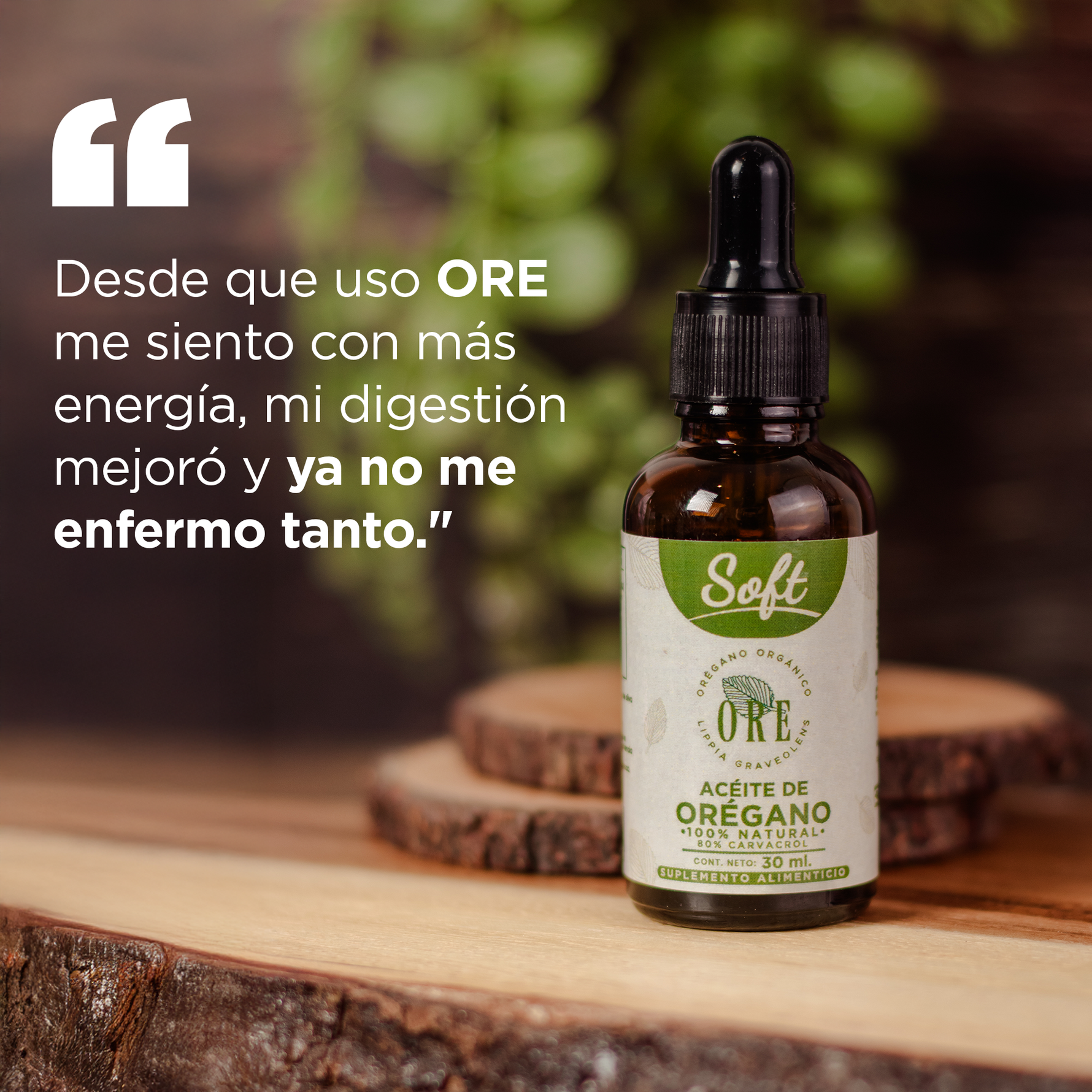 Aceite de Orégano Soft 30 ml