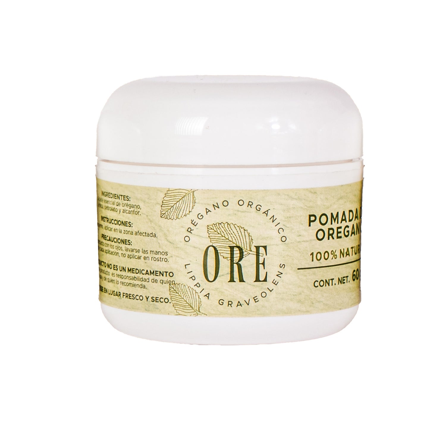 ORE Pomada de Orégano 60 gr Kit de 3 pz