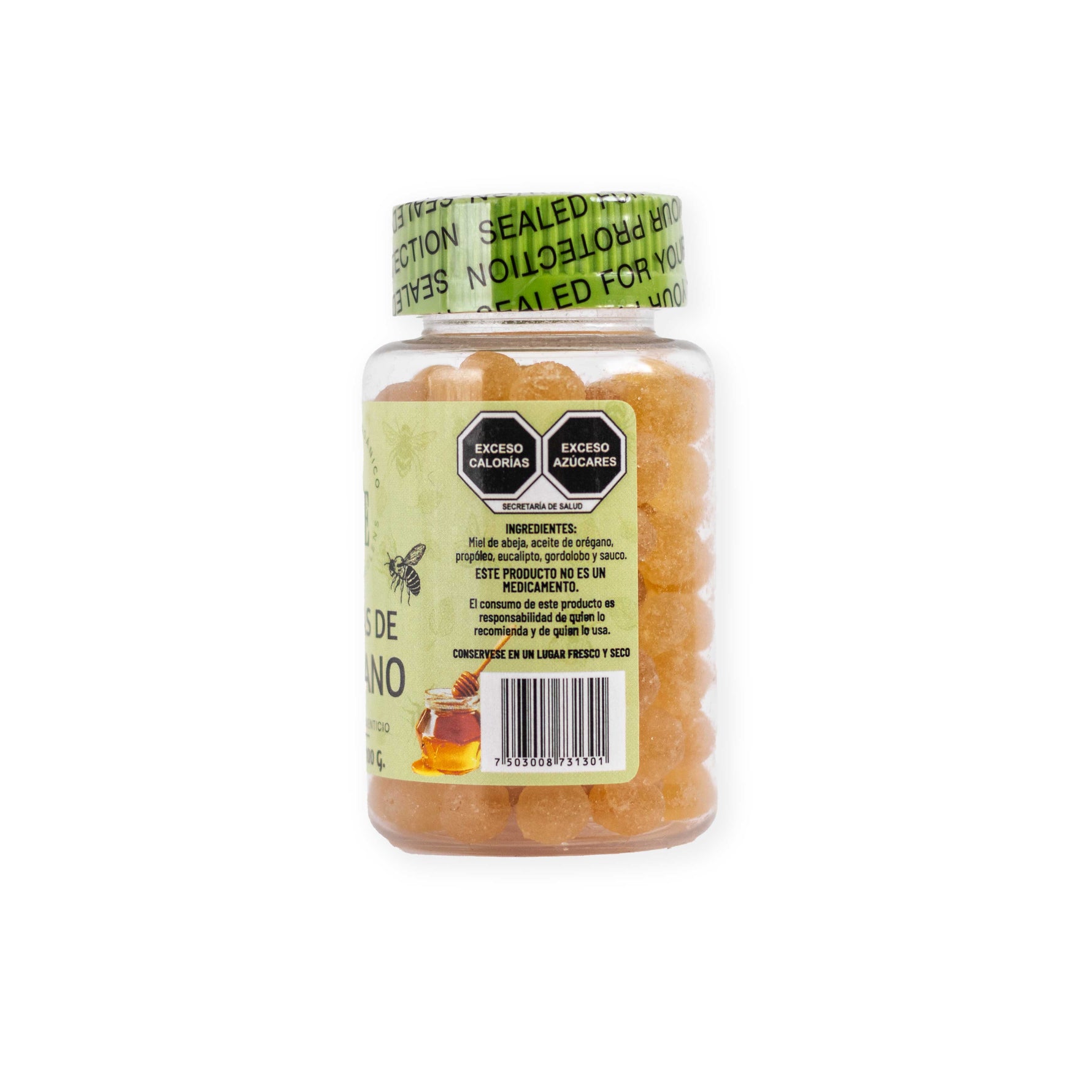 Perlitas de Miel con Orégano, ORE 100 gr